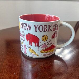 Starbucks “Been There Series” New York Mug - Red and White